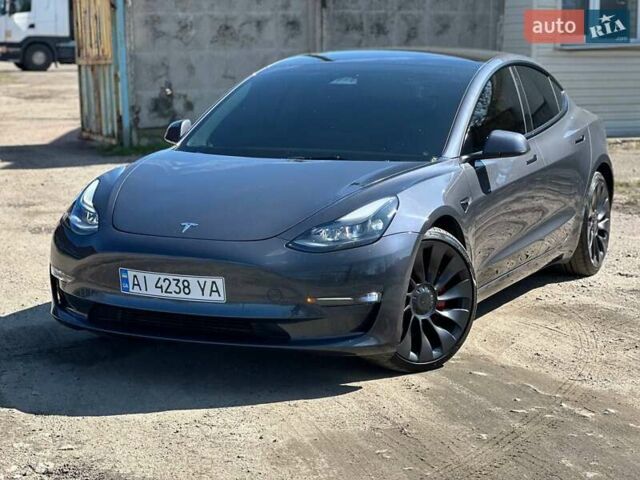 Серый Тесла Модель 3, объемом двигателя 0 л и пробегом 9 тыс. км за 28900 $, фото 11 на Automoto.ua