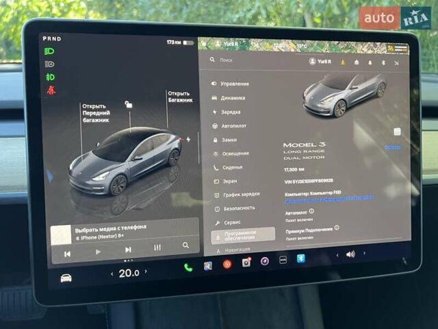 Серый Тесла Модель 3, объемом двигателя 0 л и пробегом 19 тыс. км за 24999 $, фото 17 на Automoto.ua