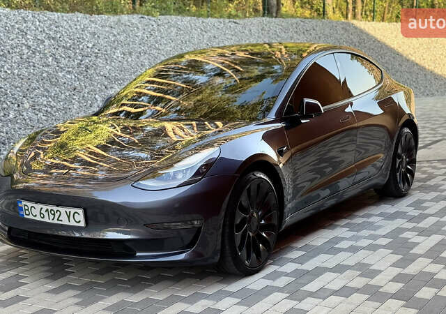 Сірий Тесла Модель 3, об'ємом двигуна 0 л та пробігом 51 тис. км за 24999 $, фото 1 на Automoto.ua