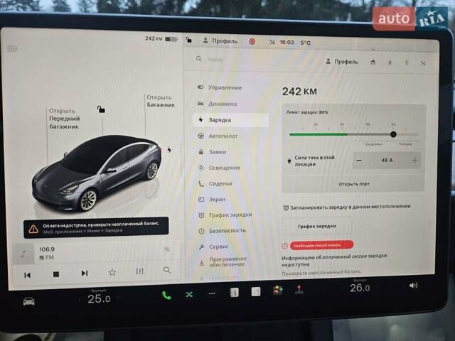 Серый Тесла Модель 3, объемом двигателя 0 л и пробегом 39 тыс. км за 22550 $, фото 53 на Automoto.ua