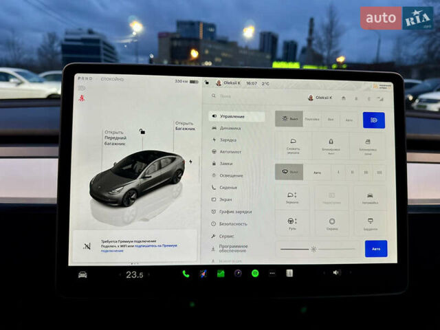 Сірий Тесла Модель 3, об'ємом двигуна 0 л та пробігом 28 тис. км за 26999 $, фото 25 на Automoto.ua