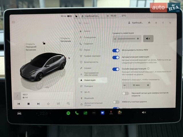 Сірий Тесла Модель 3, об'ємом двигуна 0 л та пробігом 44 тис. км за 20499 $, фото 104 на Automoto.ua