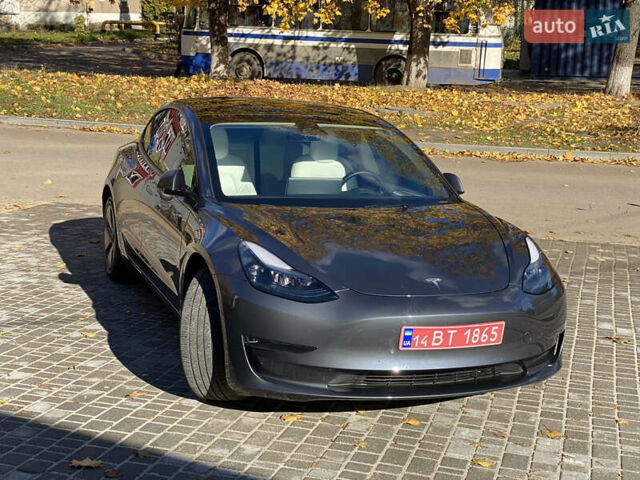 Тесла Модель 3 2023 у Івано-Франківську на Automoto.ua Сірий Тесла Модель 3, об'ємом двигуна 0 л та пробігом 55 тис. км за 20000 $, фото 6 на Automoto.ua