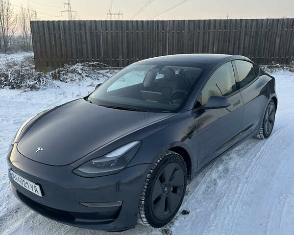 Серый Тесла Модель 3, объемом двигателя 0 л и пробегом 34 тыс. км за 20800 $, фото 1 на Automoto.ua