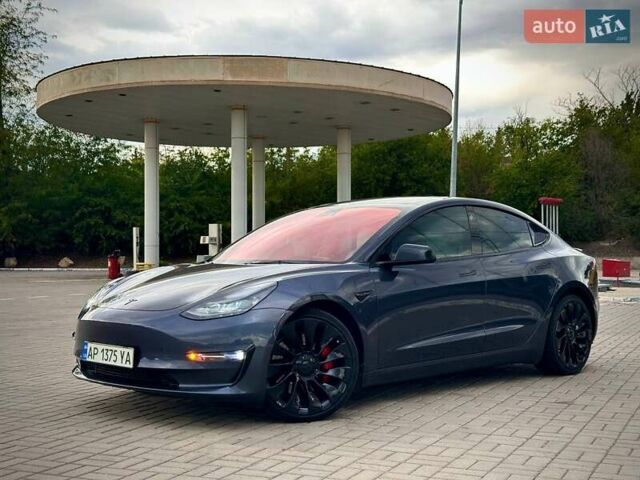 Сірий Тесла Модель 3, об'ємом двигуна 0 л та пробігом 38 тис. км за 27500 $, фото 1 на Automoto.ua