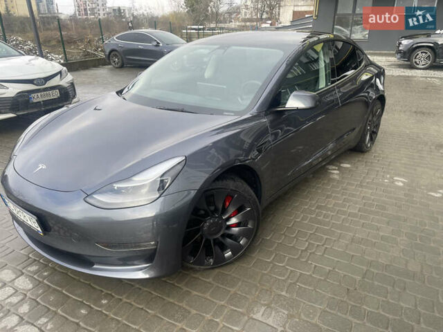 Сірий Тесла Модель 3, об'ємом двигуна 0 л та пробігом 31 тис. км за 27900 $, фото 1 на Automoto.ua