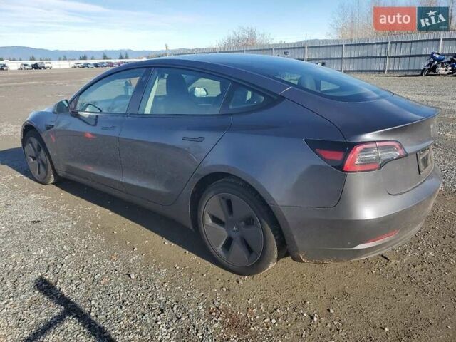 Серый Тесла Модель 3, объемом двигателя 0 л и пробегом 62 тыс. км за 10400 $, фото 1 на Automoto.ua