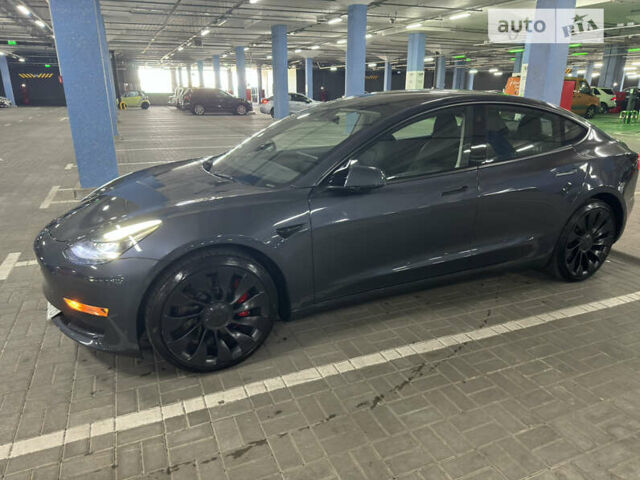 Сірий Тесла Модель 3, об'ємом двигуна 0 л та пробігом 35 тис. км за 29400 $, фото 1 на Automoto.ua