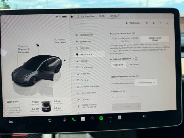 Сірий Тесла Модель 3, об'ємом двигуна 0 л та пробігом 21 тис. км за 22800 $, фото 4 на Automoto.ua