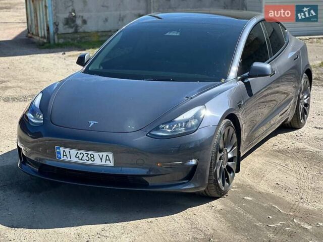 Серый Тесла Модель 3, объемом двигателя 0 л и пробегом 9 тыс. км за 28900 $, фото 7 на Automoto.ua