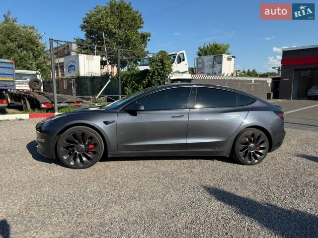 Сірий Тесла Модель 3, об'ємом двигуна 0 л та пробігом 57 тис. км за 23900 $, фото 1 на Automoto.ua