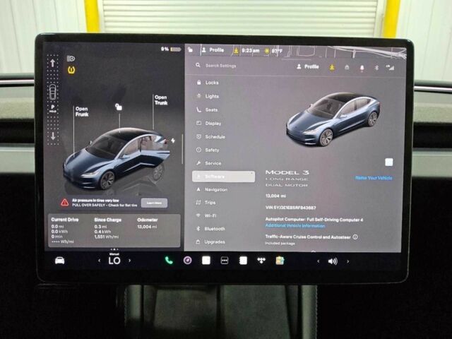Сірий Тесла Модель 3, об'ємом двигуна 0 л та пробігом 21 тис. км за 19035 $, фото 4 на Automoto.ua
