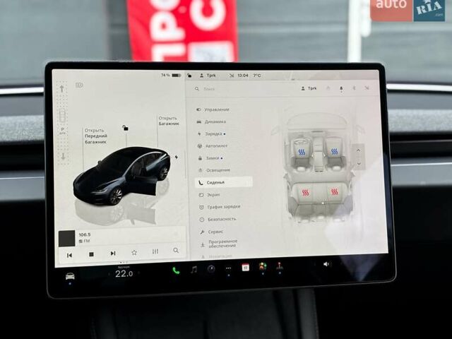 Серый Тесла Модель 3, объемом двигателя 0 л и пробегом 20 тыс. км за 32500 $, фото 19 на Automoto.ua