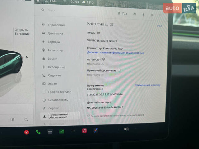 Сірий Тесла Модель 3, об'ємом двигуна 0 л та пробігом 19 тис. км за 27900 $, фото 22 на Automoto.ua