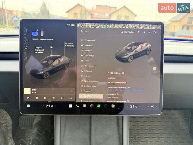 Серый Тесла Модель 3, объемом двигателя 0 л и пробегом 13 тыс. км за 30000 $, фото 13 на Automoto.ua