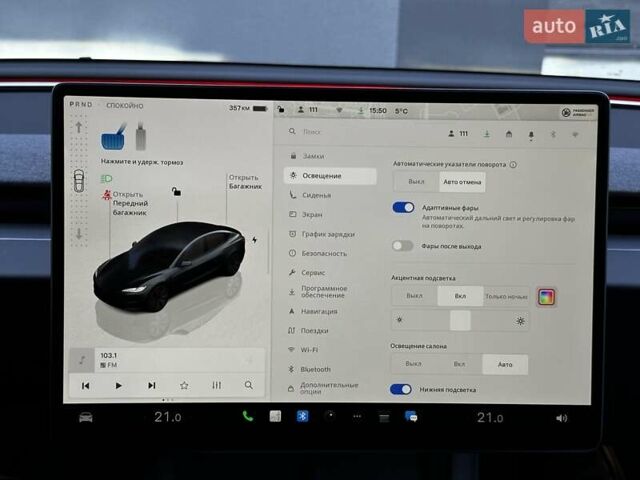 Сірий Тесла Модель 3, об'ємом двигуна 0 л та пробігом 1 тис. км за 30999 $, фото 25 на Automoto.ua