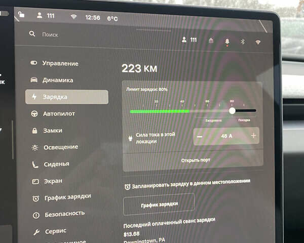 Серый Тесла Модель 3, объемом двигателя 0 л и пробегом 25 тыс. км за 30800 $, фото 22 на Automoto.ua