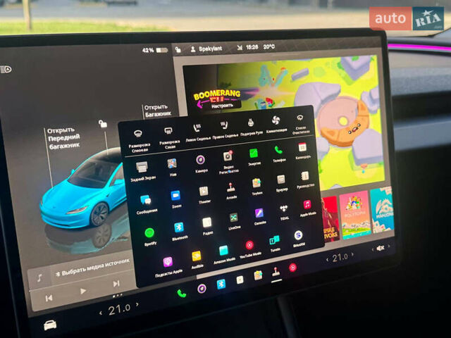 Сірий Тесла Модель 3, об'ємом двигуна 0 л та пробігом 5 тис. км за 29500 $, фото 95 на Automoto.ua