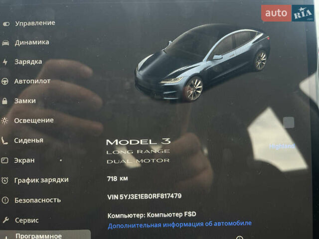 Серый Тесла Модель 3, объемом двигателя 0 л и пробегом 1 тыс. км за 31000 $, фото 8 на Automoto.ua