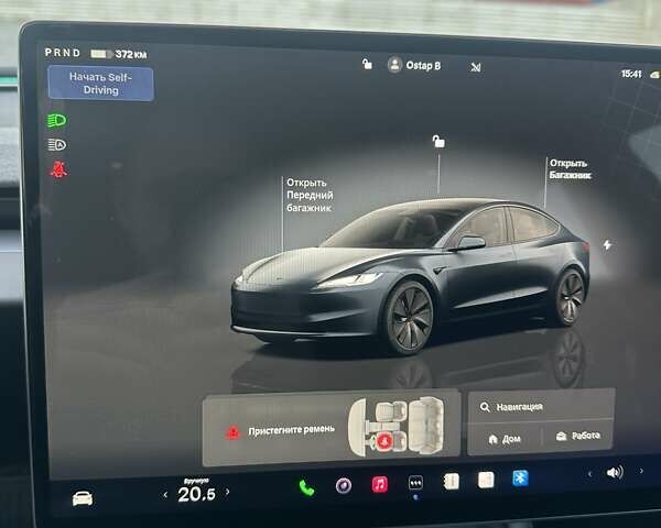 Серый Тесла Модель 3, объемом двигателя 0 л и пробегом 14 тыс. км за 29800 $, фото 12 на Automoto.ua