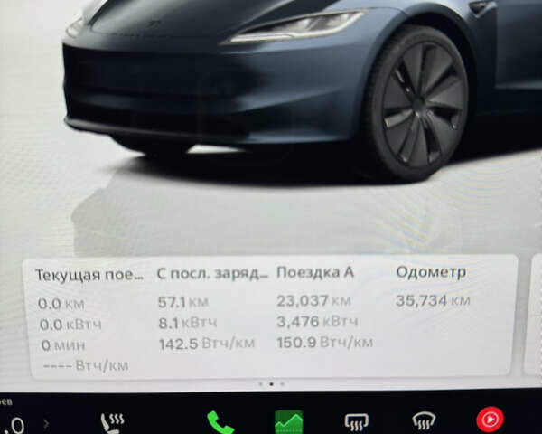 Сірий Тесла Модель 3, об'ємом двигуна 0 л та пробігом 35 тис. км за 25999 $, фото 17 на Automoto.ua