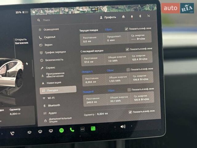 Сірий Тесла Модель 3, об'ємом двигуна 0 л та пробігом 8 тис. км за 28500 $, фото 22 на Automoto.ua