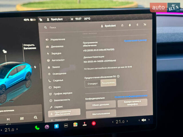 Сірий Тесла Модель 3, об'ємом двигуна 0 л та пробігом 5 тис. км за 29500 $, фото 93 на Automoto.ua
