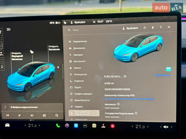 Тесла Модель 3 2024 у Івано-Франківську на Automoto.ua Сірий Тесла Модель 3, об'ємом двигуна 0 л та пробігом 5 тис. км за 27500 $, фото 116 на Automoto.ua