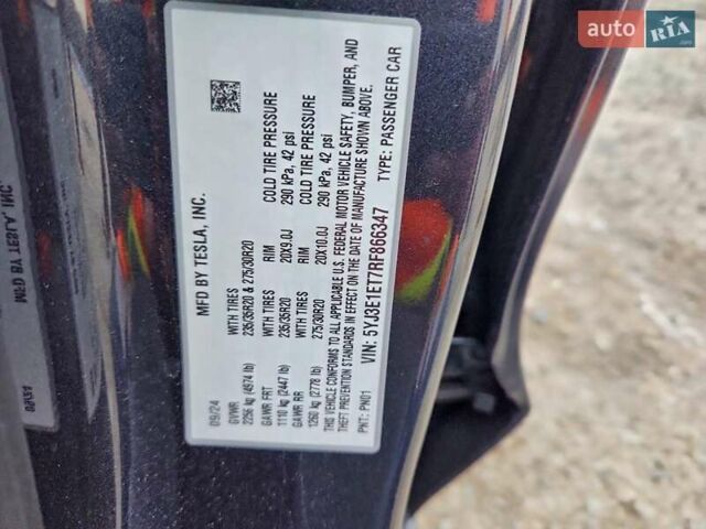 Сірий Тесла Модель 3, об'ємом двигуна 0 л та пробігом 24 тис. км за 12500 $, фото 11 на Automoto.ua