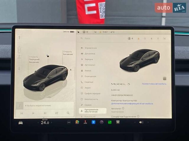 Сірий Тесла Модель 3, об'ємом двигуна 0 л та пробігом 8 тис. км за 28500 $, фото 21 на Automoto.ua