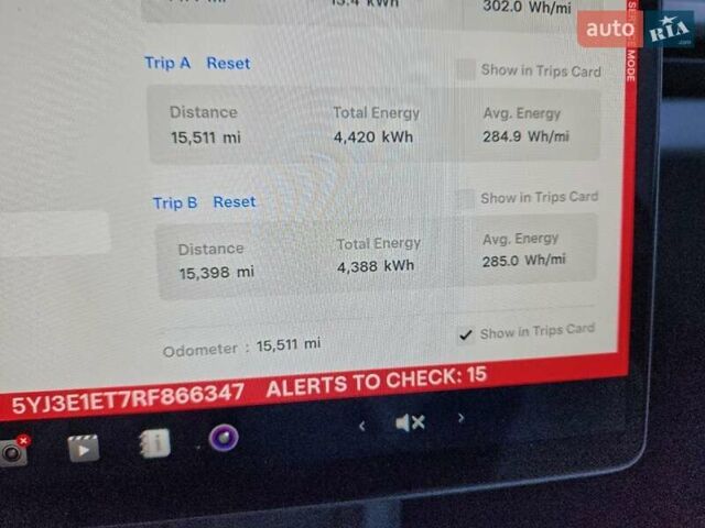 Сірий Тесла Модель 3, об'ємом двигуна 0 л та пробігом 24 тис. км за 12500 $, фото 8 на Automoto.ua