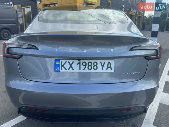 Тесла Модель 3 2024 у Харкові на Automoto.ua Сірий Тесла Модель 3, об'ємом двигуна 0 л та пробігом 1 тис. км за 36800 $, фото 7 на Automoto.ua