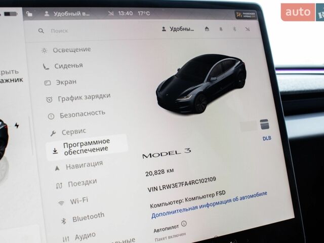 Сірий Тесла Модель 3, об'ємом двигуна 0 л та пробігом 36 тис. км за 24000 $, фото 34 на Automoto.ua