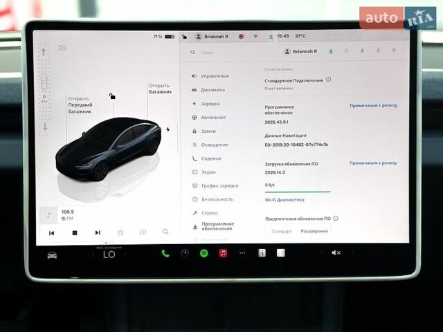 Серый Тесла Модель 3, объемом двигателя 0 л и пробегом 1 тыс. км за 31999 $, фото 21 на Automoto.ua
