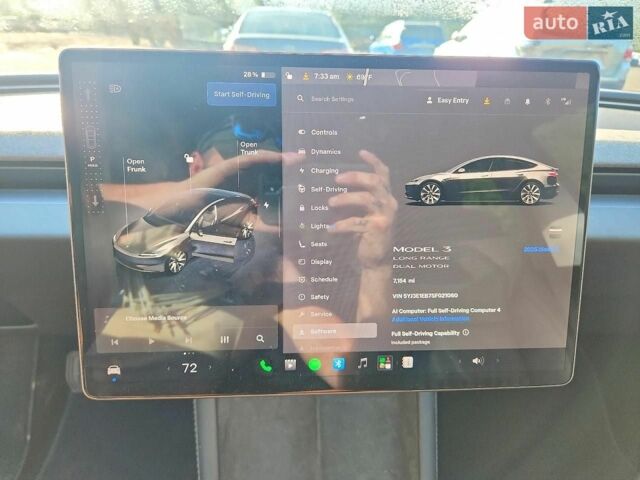 Сірий Тесла Модель 3, об'ємом двигуна 0 л та пробігом 11 тис. км за 9300 $, фото 8 на Automoto.ua