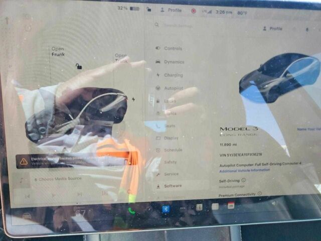 Сірий Тесла Модель 3, об'ємом двигуна 0 л та пробігом 11 тис. км за 10006 $, фото 8 на Automoto.ua