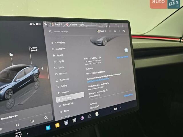 Серый Тесла Модель 3, объемом двигателя 0 л и пробегом 27 тыс. км за 8700 $, фото 20 на Automoto.ua
