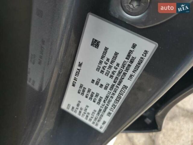 Сірий Тесла Модель 3, об'ємом двигуна 0 л та пробігом 11 тис. км за 11000 $, фото 11 на Automoto.ua