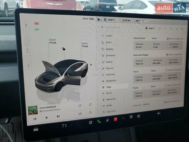 Сірий Тесла Модель 3, об'ємом двигуна 0 л та пробігом 11 тис. км за 11000 $, фото 8 на Automoto.ua