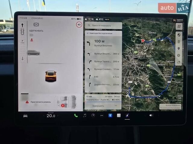 Сірий Тесла Модель 3, об'ємом двигуна 0 л та пробігом 18 тис. км за 25800 $, фото 26 на Automoto.ua