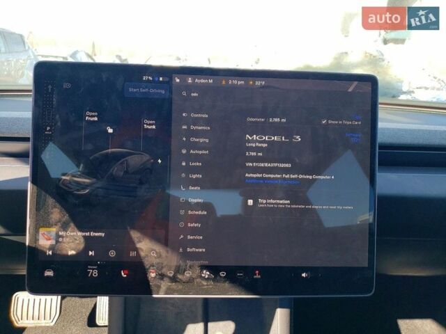 Сірий Тесла Модель 3, об'ємом двигуна 0 л та пробігом 7 тис. км за 12000 $, фото 8 на Automoto.ua