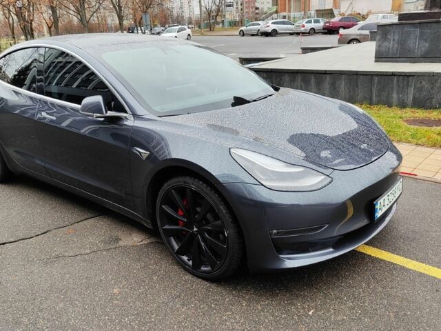Серый Тесла Модель 3, объемом двигателя 0 л и пробегом 55 тыс. км за 23500 $, фото 19 на Automoto.ua