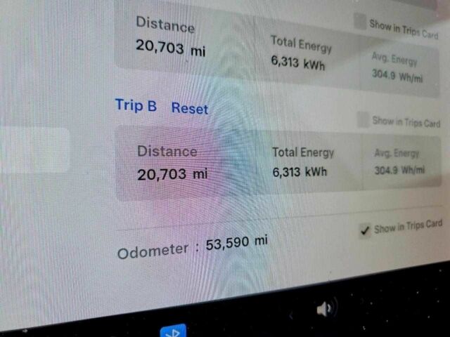 Синій Тесла Модель 3, об'ємом двигуна 0 л та пробігом 68 тис. км за 3500 $, фото 8 на Automoto.ua