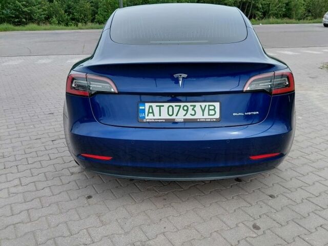 Синий Тесла Модель 3, объемом двигателя 0 л и пробегом 227 тыс. км за 14700 $, фото 3 на Automoto.ua