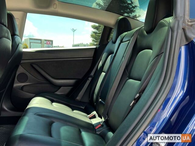 Синий Тесла Модель 3, объемом двигателя 60 л и пробегом 36 тыс. км за 20800 $, фото 10 на Automoto.ua