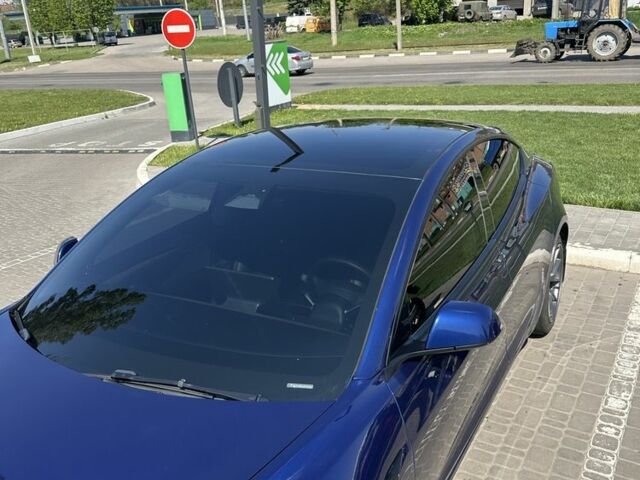 Синий Тесла Модель 3, объемом двигателя 0 л и пробегом 55 тыс. км за 22000 $, фото 4 на Automoto.ua