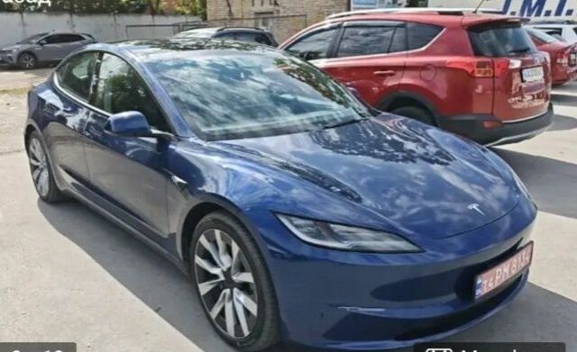 Синій Тесла Модель 3, об'ємом двигуна 0 л та пробігом 1 тис. км за 6446 $, фото 1 на Automoto.ua