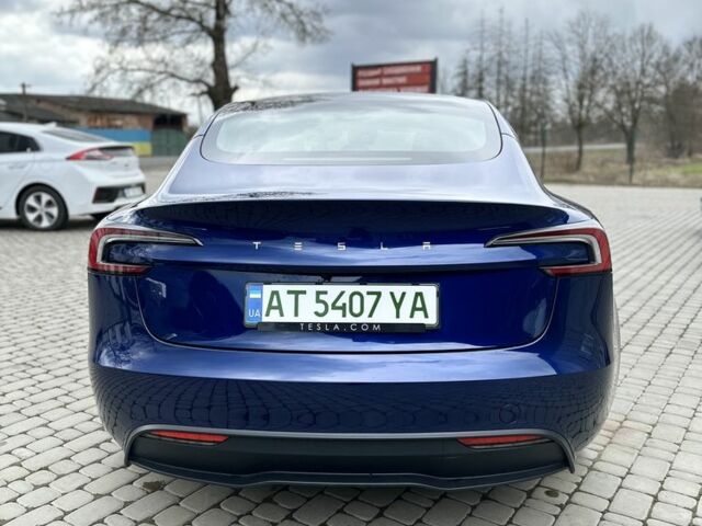 Синій Тесла Модель 3, об'ємом двигуна 0 л та пробігом 5 тис. км за 27800 $, фото 3 на Automoto.ua