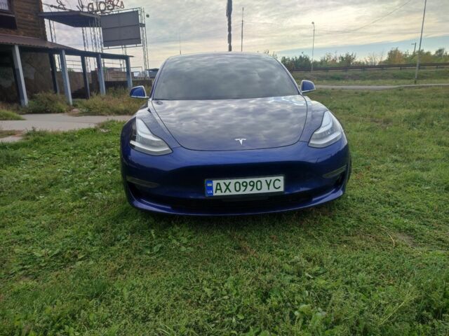 Синій Тесла Модель 3, об'ємом двигуна 0 л та пробігом 80 тис. км за 17800 $, фото 1 на Automoto.ua