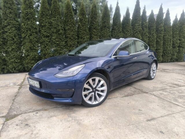 Синій Тесла Модель 3, об'ємом двигуна 0 л та пробігом 155 тис. км за 18500 $, фото 1 на Automoto.ua